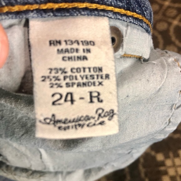 American Rag Jeans Graffiti Basketball Mom 24 R Plus Women’s - Picture 6 of 9